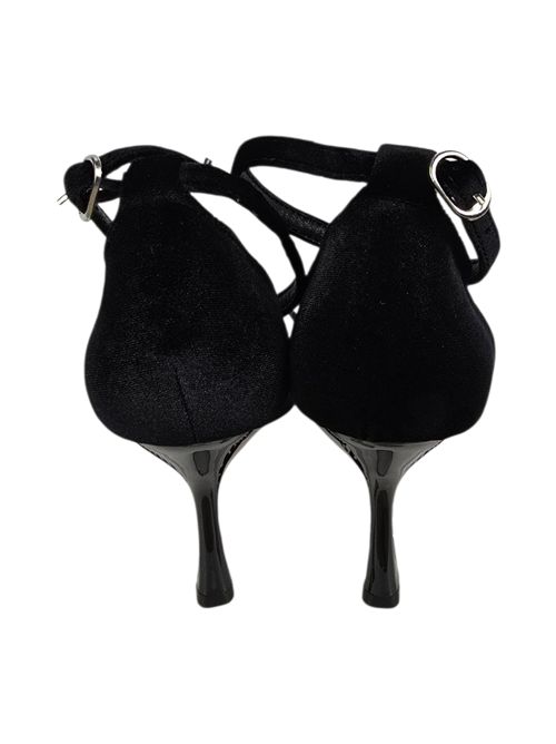decollettè donna con strass nero Twenty Fourhaitch | NEW ORIONENERO